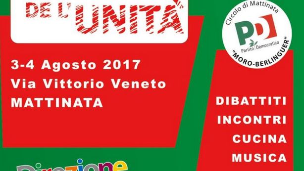 La politica in vetrina: alla festa del PD un convitato di pietra