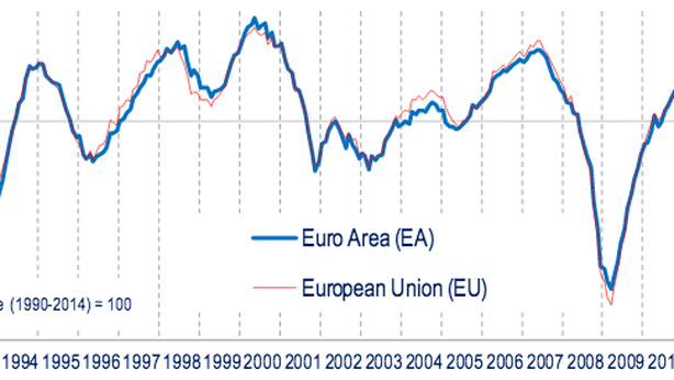 Eurozona: fiducia economia cresce ma non abbastanza da evitare nuovo bazooka Bce
