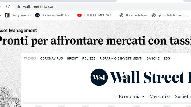 Attiva le notifiche alle news di Wall Street Italia