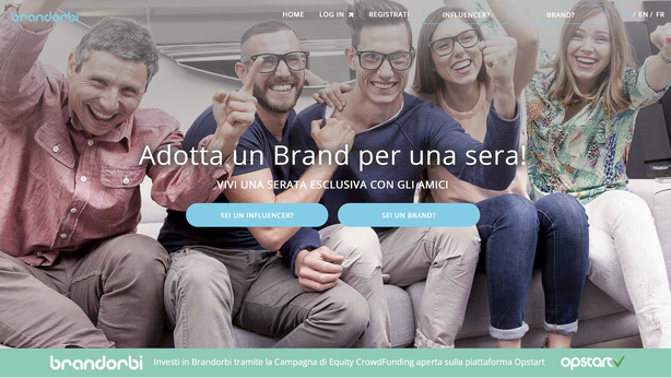 Brandorbi: primo crowdfunding per “l’Airbnb dell’Influence Marketing”