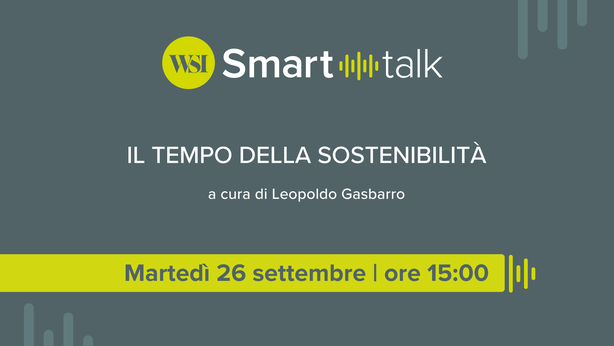 WSI Smart Talk – Il tempo della sostenibilità