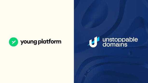 Criptovalute, accordo tra Young Platform e Unstoppable Domains