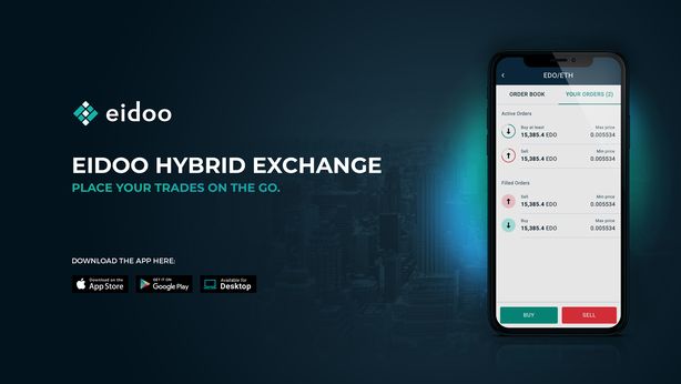 Eidoo ora è anche una piattaforma di scambio di crypto e token