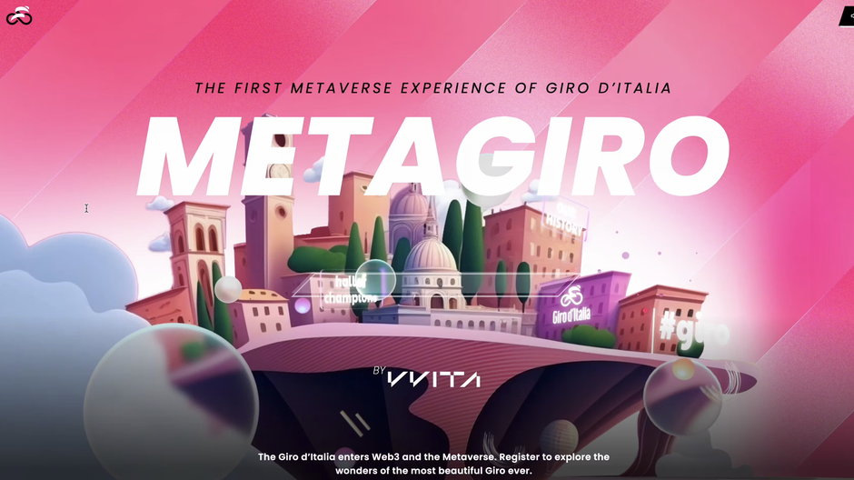 Il Giro d’Italia sbarca sul Metaverso