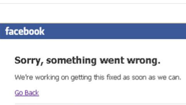 Facebook in tilt