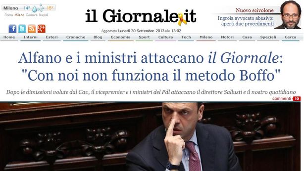 ‘Il Giornale’ è sempre più rosso
