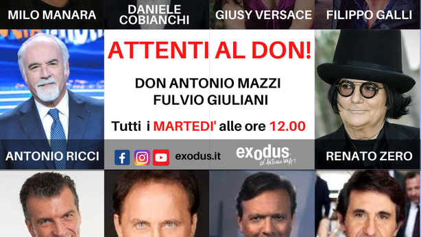 Attenti al Don: dal 23 marzo le interviste di don Mazzi sui social di Exodus