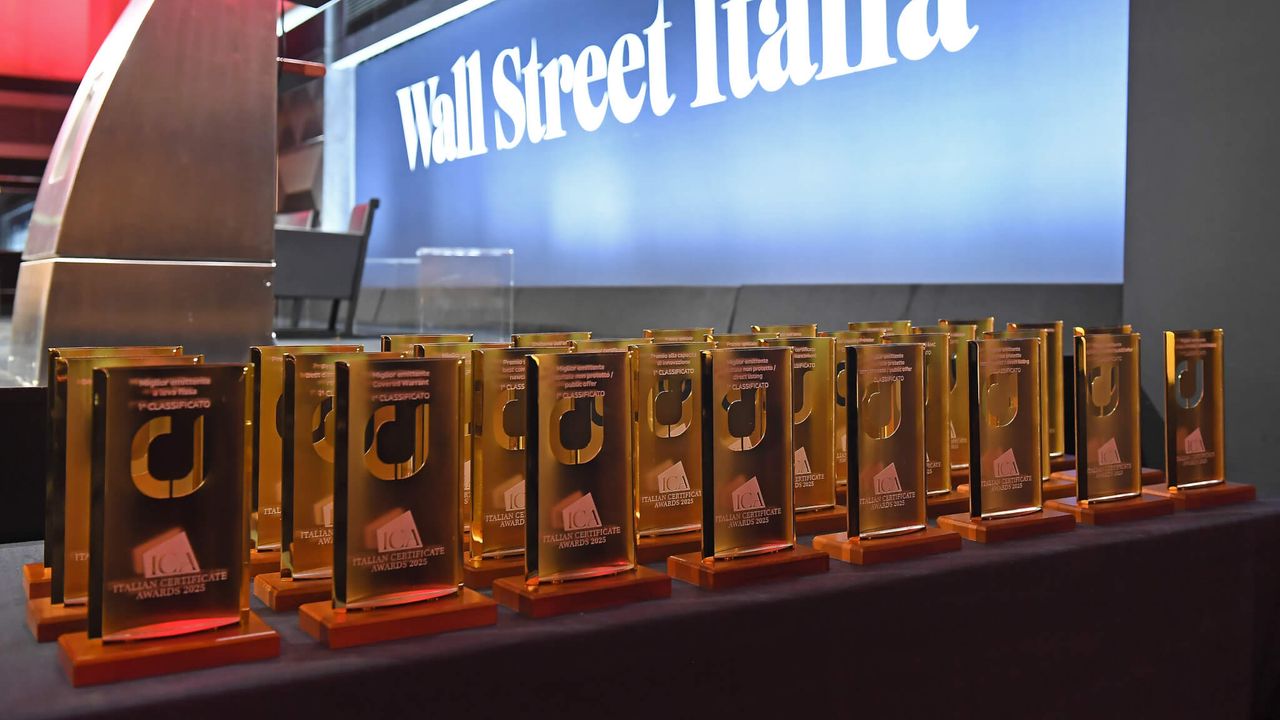 Italian Certificate Awards 2025, tutti i vincitori della serata a Piazza Affari