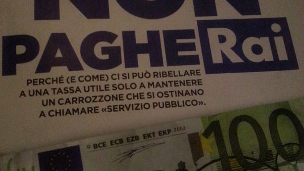 Canone Rai: “una imposta espropriativa”