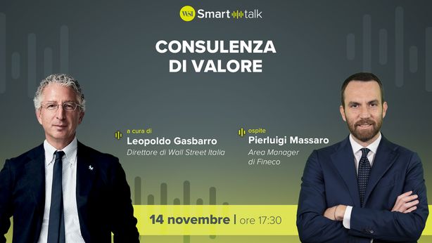 La consulenza di valore, Pierluigi Massaro di Fineco oggi a WSI Smart Talk