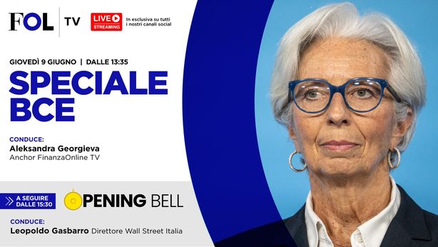 Maratona BCE, doppio appuntamento di FOL e Wall Street Italia live dalle 13:35