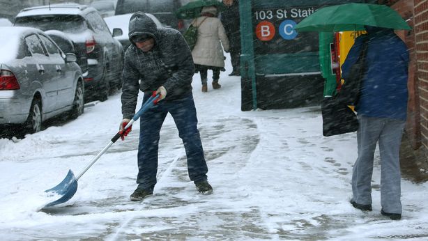 New York: tutto fermo per nulla, Borsa deserta