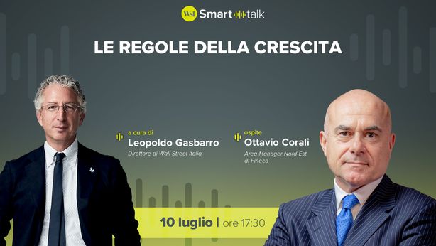 Le regole della crescita, Ottavio Corali di Fineco oggi a WSI Smart Talk