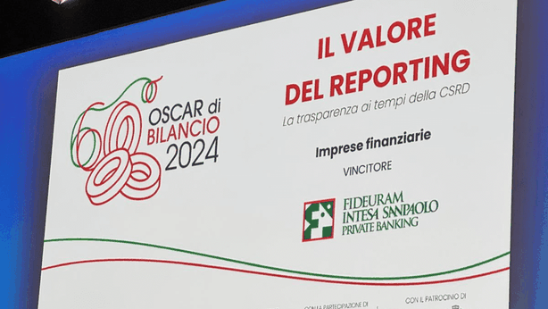 Fideuram conquista l’Oscar di Bilancio 2024: trasparenza e qualità nella rendicontazione