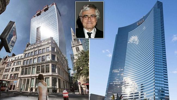 Londra: grattacielo riflette troppo sole. Fonde una Jaguar