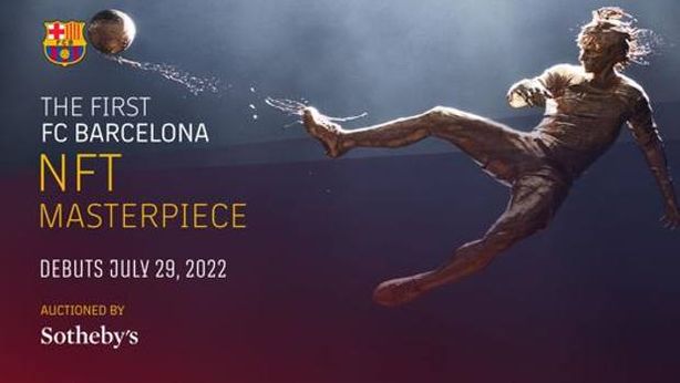 Primo NFT del Barcellona venduto per 693 mila dollari