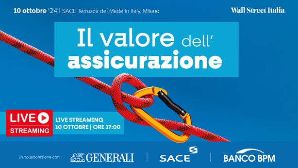 Il Valore dell’Assicurazione: la diretta dell’evento da Terrazza SACE