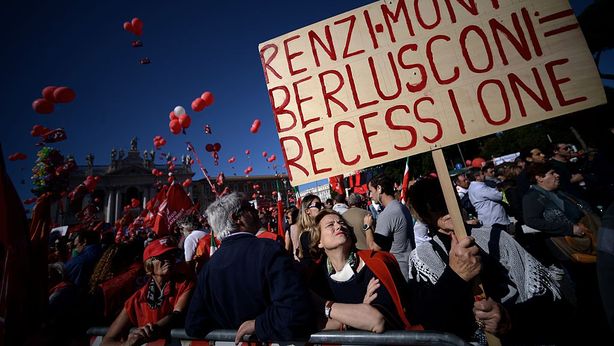 Governo Renzi-Berlusconi creerà crisi “come nel ’68”