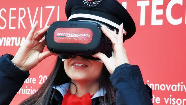 La Realtà virtuale sale a bordo del Frecciarossa