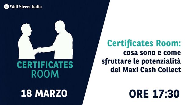 Certificates Room: cosa sono e come sfruttare le potenzialità dei Maxi Cash Collect