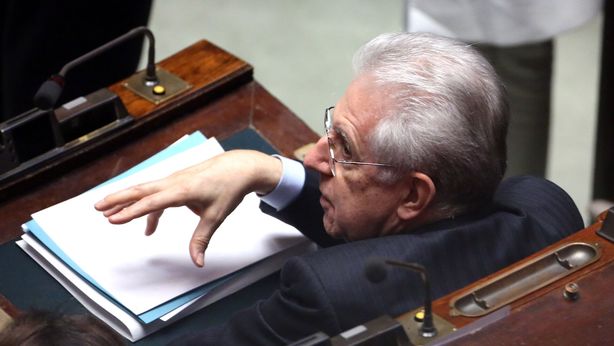 Monti: rischio guerra in Europa. Con flessibilità più debito Italia