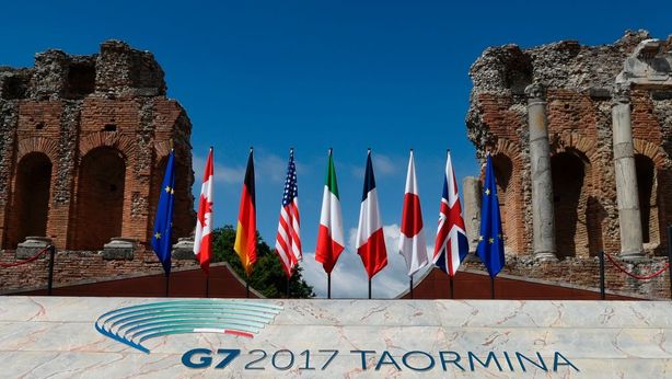 G7 ad alta tensione, primo dell’era Trump