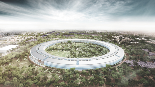 Apple: una sede “spaziale” enorme, sara’ piu’ grande del Pentagono