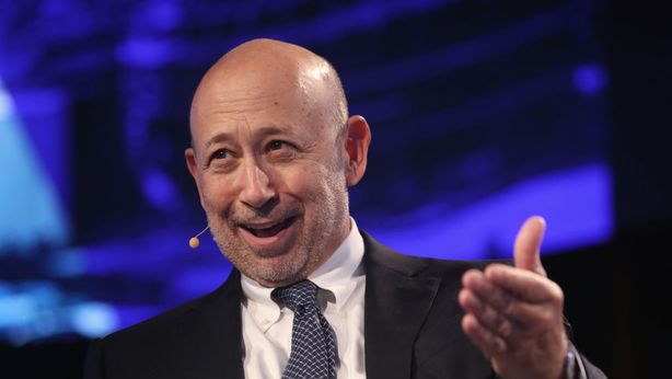 Blankfein: banche centrali stanno comprando tutti gli asset rischiosi