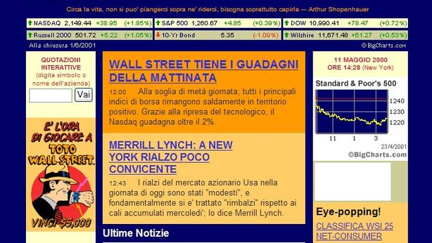 WSI: sfondo bianco e nuovo logo ‘Italia.co’