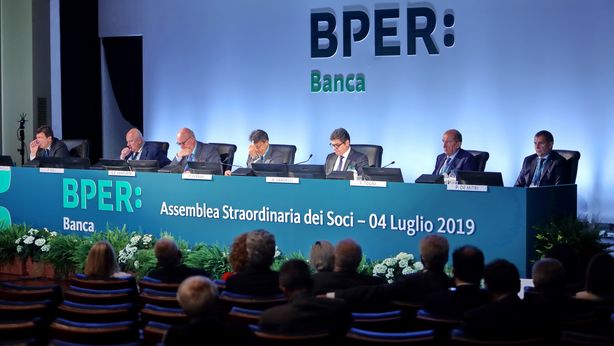 Bper: ok dei Soci al dividendo da €0,12