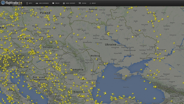 AEREO MALESE ABBATTUTO DA UN MISSILE IN UCRAINA