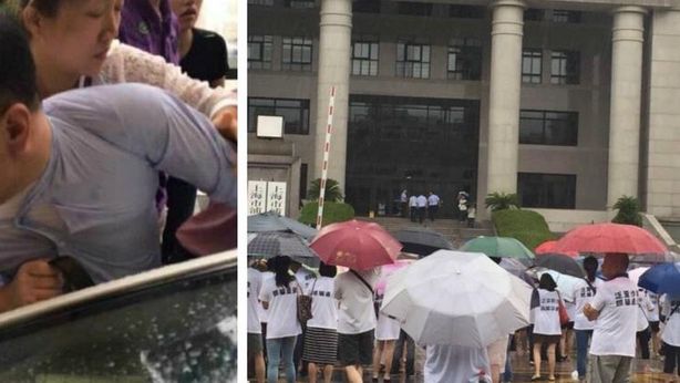 Rabbia investitori in Cina, con un raid ammanettano il responsabile