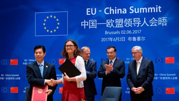 Commercio, Ue tenta la Cina per colmare vuoto Usa