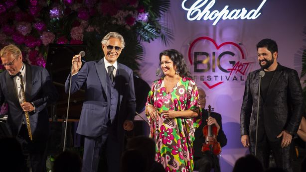 Una serata con Chopard e Andrea Bocelli a Forte dei Marmi