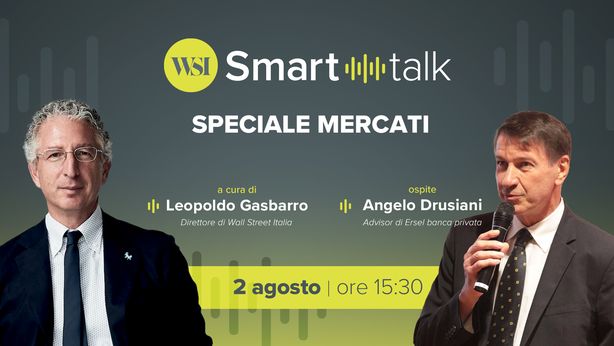 WSI Smart Talk, oggi alle 15.30 lo “Speciale mercati”