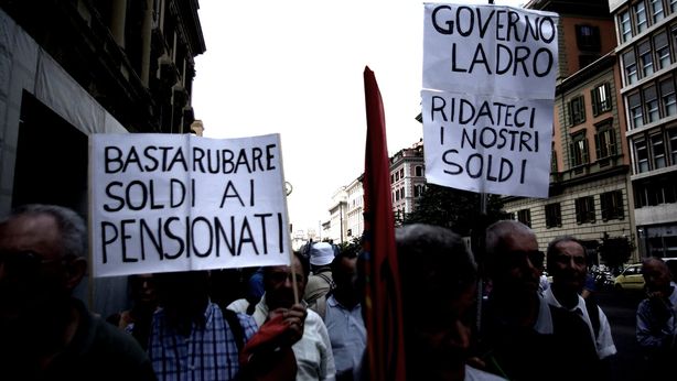 Pensioni: nessun aumento nel 2016