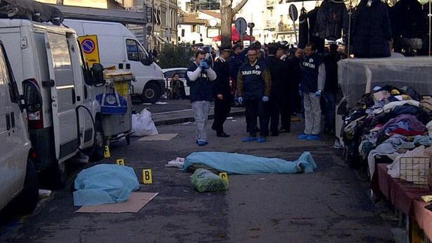 Terrore a Firenze, fa strage di senegalesi e si uccide