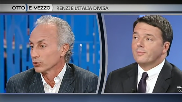 Referendum, economia: il duello TV tra Renzi e Travaglio