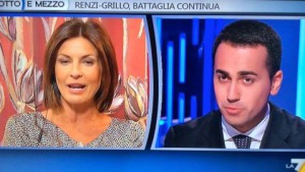 A “Otto e mezzo” duro scontro tra Alessandra Moretti e Luigi Di Maio