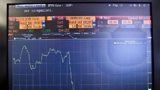 Borsa Milano chiude in rialzo, tassi bond in continuo calo