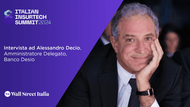 Italian Insurtech Summit, Decio e il supporto dell’AI con le banche per il settore