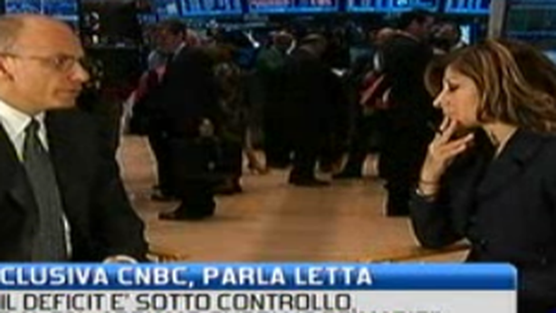 Letta l’ottimista: debito Italia è sostenibile
