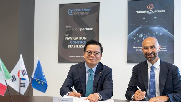 Civitanavi Systems: MoU con la coreana Hanwha Systems