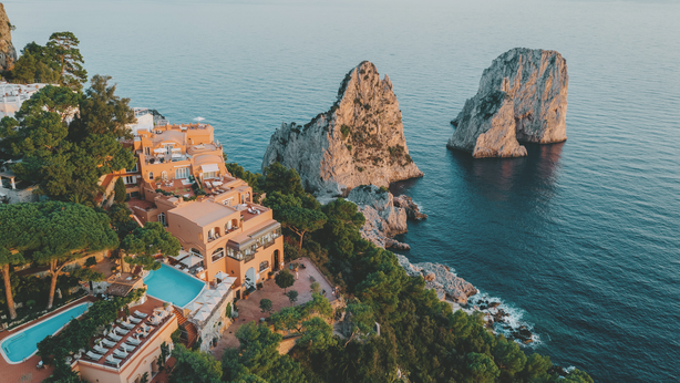 Hotel Punta Tragara. La Dolce Vita