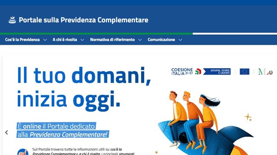 Previdenza complementare: online il nuovo portale informativo del ministero del Lavoro