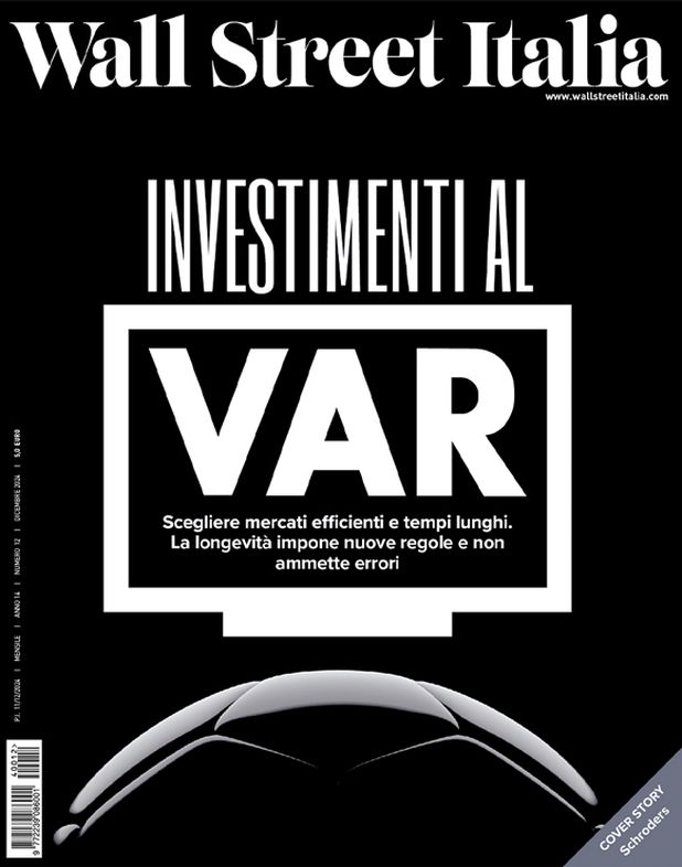 Prima pagina magazine WSI Dicembre 2024