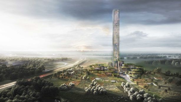 La torre più alta d’Europa in un paesino danese: “È hybris pre-crisi finanziaria”