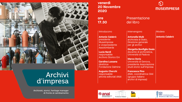 Archivi d’impresa, Eni ne sostiene la valorizzazione con un nuovo libro