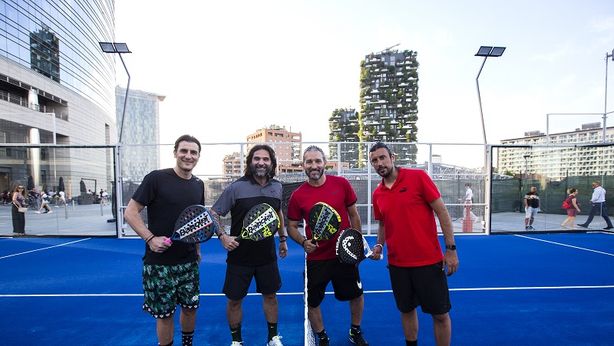 Via al “Club” per giocare a padel, lo sport rivelazione che ha conquistato Zambrotta