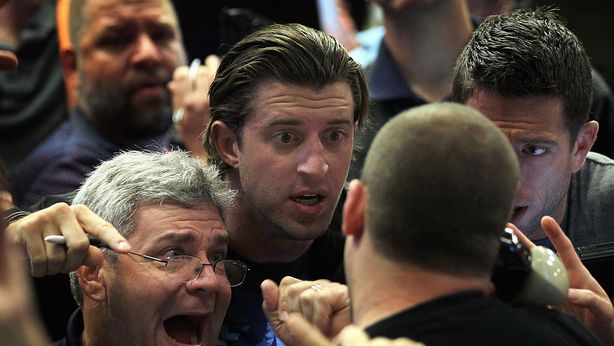 Azionario: esodo da questo mercato. A livelli da crash Black Monday